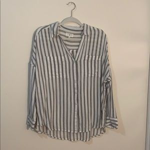 Lou & Grey long sleeve button down